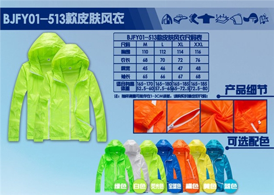 BJFY01-513款皮膚風(fēng)衣