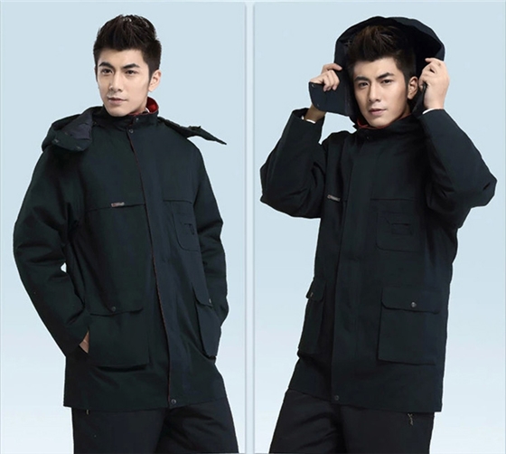 中長(zhǎng)款加厚棉服_冬季工作服定制廠家-工服美
