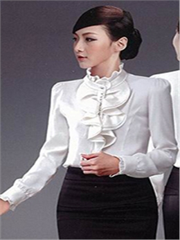 時尚瘦身女襯衫