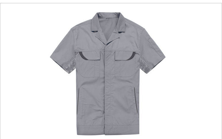 灰色簡約工作服