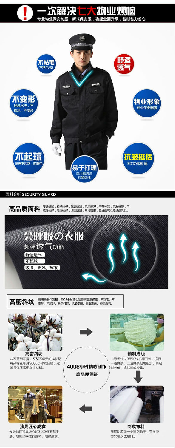 專業(yè)物業(yè)保安制服