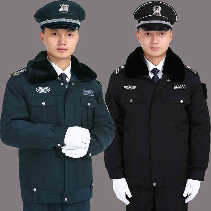 小區(qū)冬季保安服