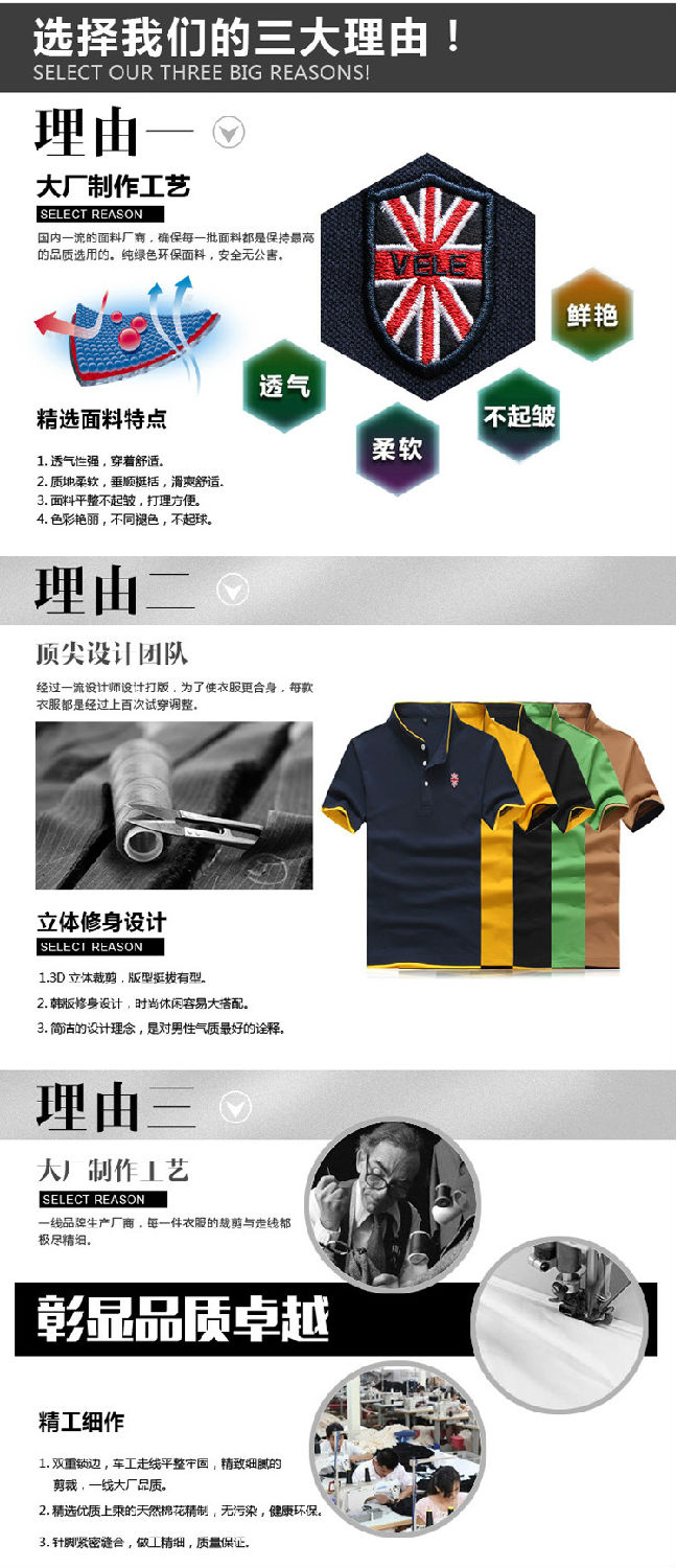 時(shí)尚翻領(lǐng)T恤