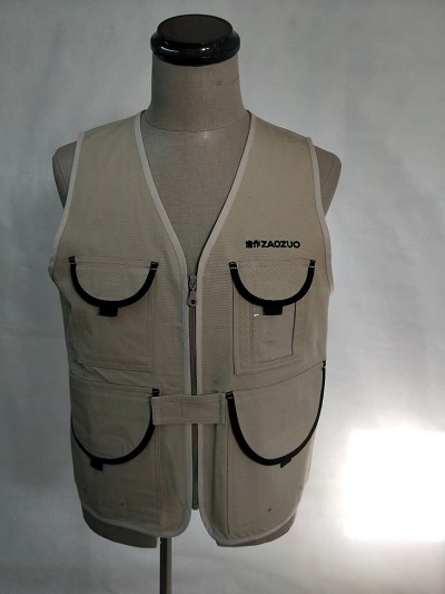 北京工作服廠家為造作做的馬甲