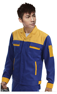 藍(lán)色經(jīng)典防靜電工作服_工作服定制廠家-工服美