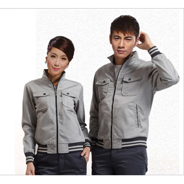 工服美為您介紹本公司旗下產(chǎn)品：秋季灰色工作服