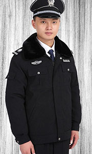 小區(qū)冬季保安服