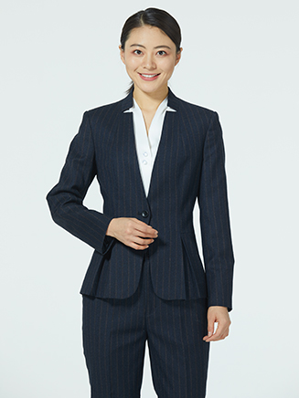 時(shí)尚無(wú)領(lǐng)西服